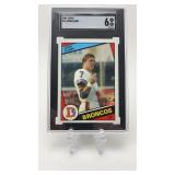 1984 Topps John Elway Rookie Card SGC 6