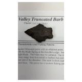 Fox Valley Truncated Barb Projectile Point-LeCroy