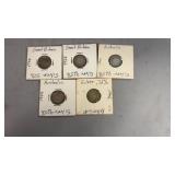 5 Foreign Coins