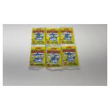 6-Unopened Packs of 1990 Score Baseball Cards