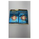 2-Unopened Packs of 1992 Donruss Series 1 Baseball