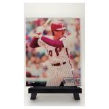 Mike Schmidt HOF Iduction  Day 8x10 w/Stamp