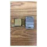 2 US Belt Buckles