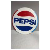 Round Pepsi Sign Insert