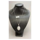 Rainbow Moon Stone Necklace-Display not included