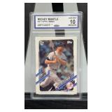 2021 Topps Mickey Mantle GEM MINT 10