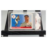 2006 Topps Mickey Mantle Mint 9