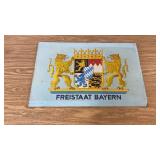 Particle Board Sign Free State of Bavaria