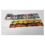 Plastic Holder full of 1992 Score Football Inserts