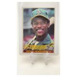 1984 Donruss Rickey Henderson Card