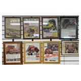 8 Truck Advertising Framed Pictures