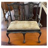 salesman sample  Chippendale style Settee