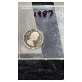 1987 Canadian Proof Dime