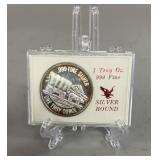 1 Trpy Ounce .999 Pure Silver Round