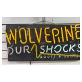 Wolverine Boots Advertising Neon Signage