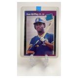 1989 Donruss Ken Griffey Jr Rated Rookie Card