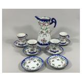 Japanese Tea Set ( Pitcher Missing Lid)