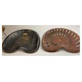 2 Metal Tractor/Implement Seats