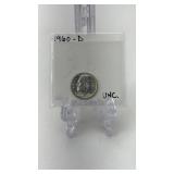 1960-D Roosevelt Silver Dime- Uncirculated