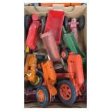 Plastic Tractors Case and Implements