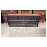 Display Case With Glass Doors