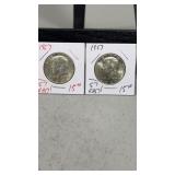 1967 Kennedy Silver Half Dollars 40% Silver