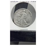 1942 Walking Liberty Silver