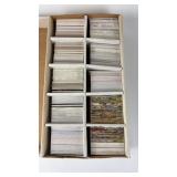 Big Box of Football & Baseball Cards