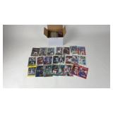 Box of Baseball Cards in Sleeves