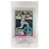 1983 Topps Rickey Henderson Card