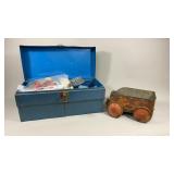 Erector Set W/Marx Katz Wagon