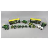 Miniature John Deere Diecast Tractors