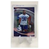 2025 Absolute TJ Sanders Orange Rookie Insert Card