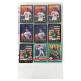 Binder of Baseball Cards