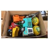 Tonka, Buddy L Trucks W/Various Toys