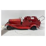 1930s Marx Windup Firetruck W/Battery Electric