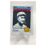 1973 Topps Ty Cobb All Time Hit Leader Card