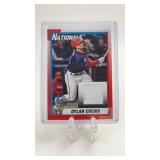 2025 Topps Dylan Crews Game Worn Jersey Rookie