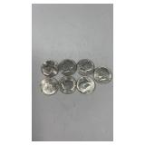 7 Kennedy Bicentennial Half Dollars