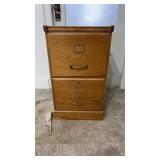 Wood File Cabinet