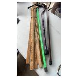 Advertising Rulers w/2 Canes