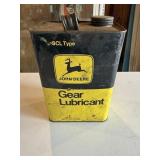 John Deere Vintage Gear Lubricant Tin
