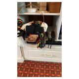 Hat Gloves & Scarves W/2 Umbrellas