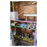 3 Shelfs (Light Fixtures , Shelves,Basket,