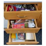 3 Drawers of Baking Supplies