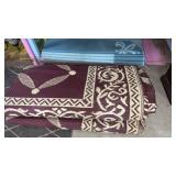 2 Camping/Patio Mats 6ï¿½x8ï¿½ & 9ï¿½x16ï¿½