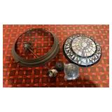 Stained Glass Ceiling Light Fixture