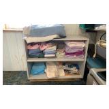Shelf Including Linens and Laundry Bag,Magic Bags