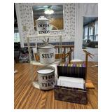 Canister Decor Set, Recipe Cards, Recipe Card Hold