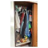 Contents Of Closet (Not Shelving or carpet pieces)